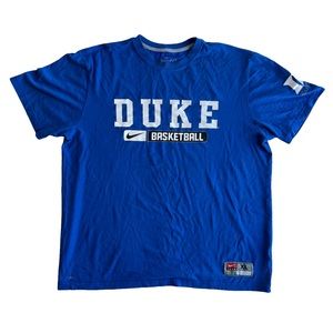 Nike Team Duke Basketball short sleeve tee shirt
